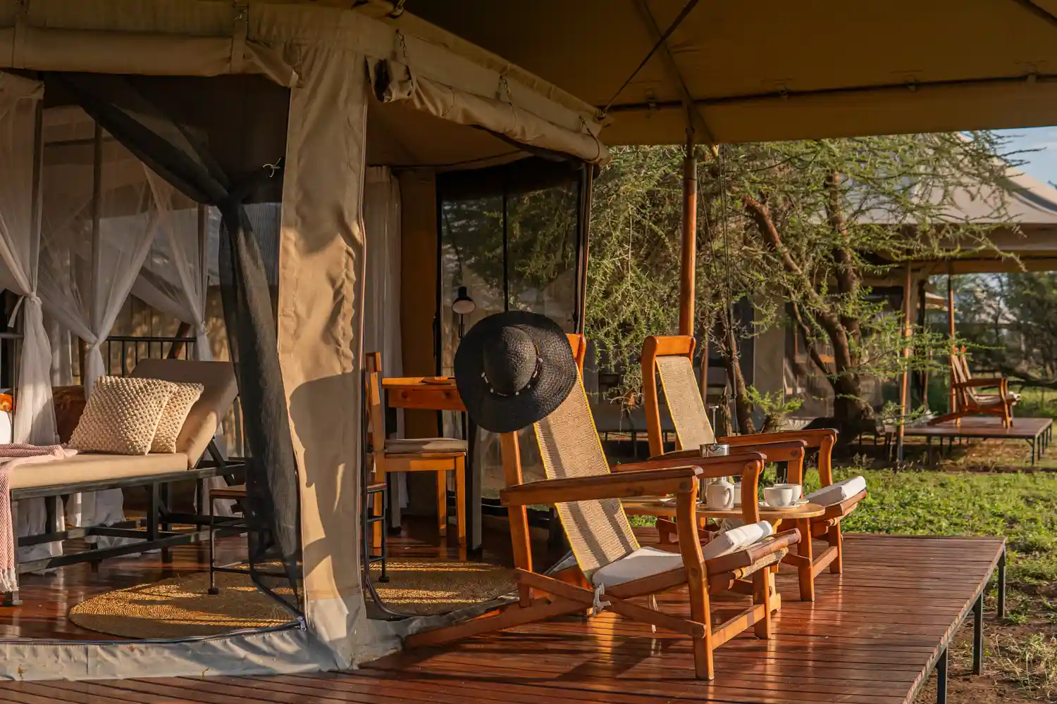 Intimate Camp Seronera