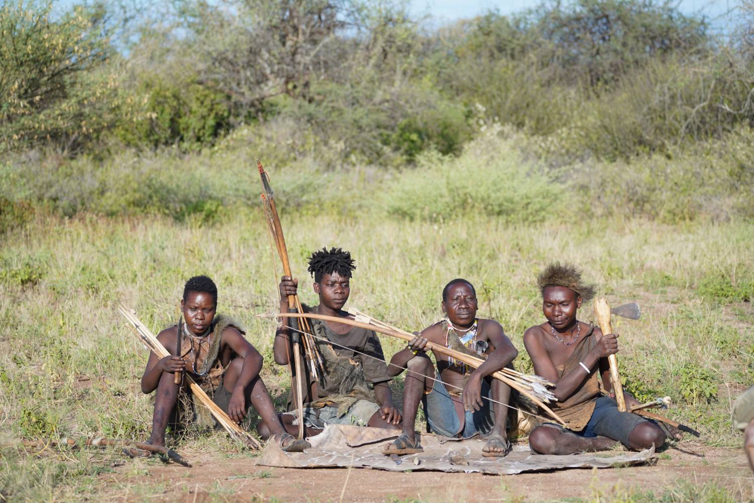 Hadzabe Bushmen Tribe - hunter gatherer