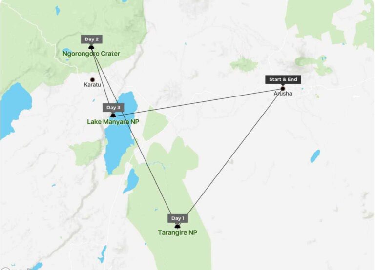 3 Days Short Luxury Safari in Tanzania